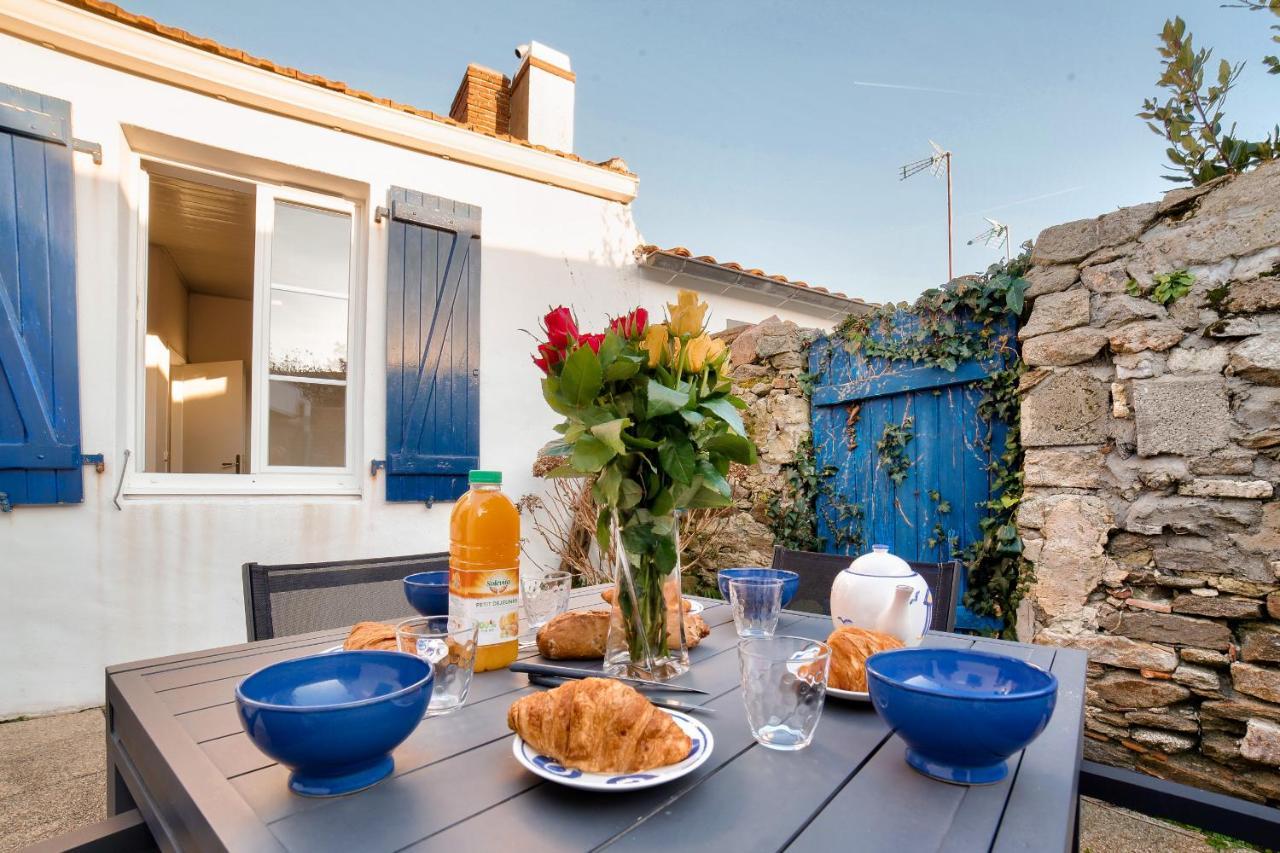 Jolie Maison Avec Cour Pour 5 Personnes Noirmoutier-en-l'Ile Exteriér fotografie