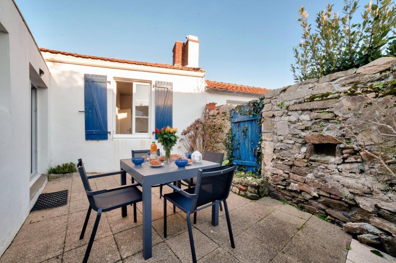 Jolie Maison Avec Cour Pour 5 Personnes Noirmoutier-en-l'Ile Exteriér fotografie